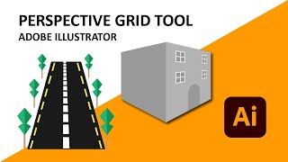 Perspective Grid Tool in Adobe Illustrator | Perspective Selection Tool | Beginners Tutorial-046