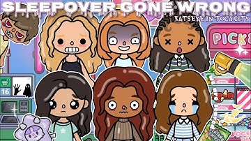 💖 KATSEYE Secret Sleepover GONE WRONG 😱 | Zombie Attack in Toca City Mall 🧟‍♀️| Toca Boca Roleplay