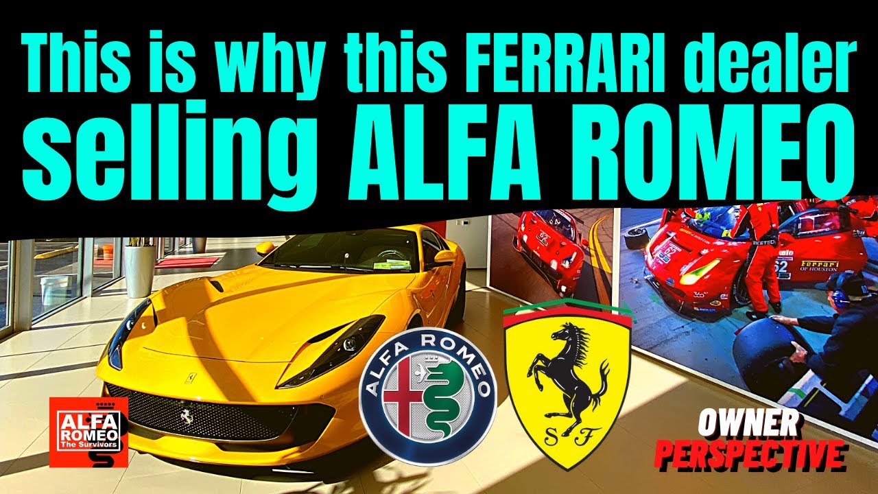 This is why this FERRARI dealer started selling ALFA ROMEO 