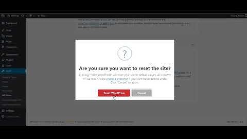 How to Reset Your WordPress Site With Free Plugin