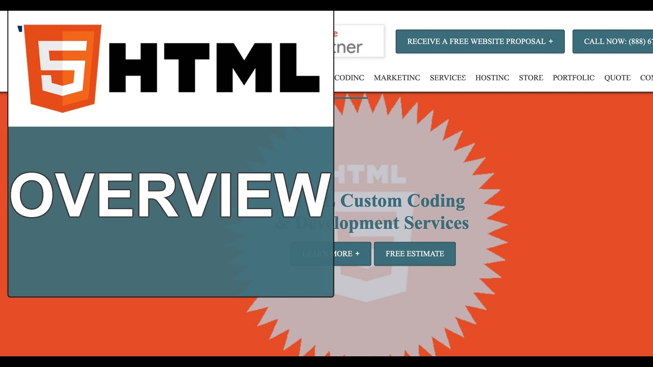 HTML: Overview - YouTube