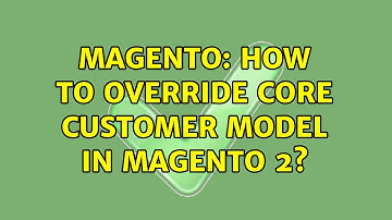 Magento: How to Override core customer model In Magento 2?