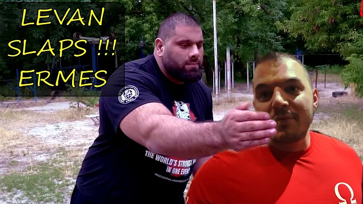 Levan Saginashvili Slaps Ermes Gasparini