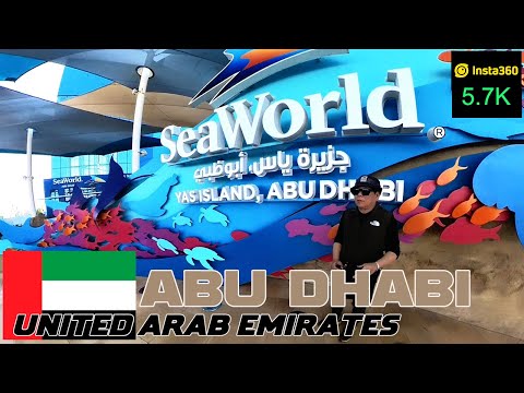 SEAWORLD | Abu Dhabi #seaworld #themepark #insta360