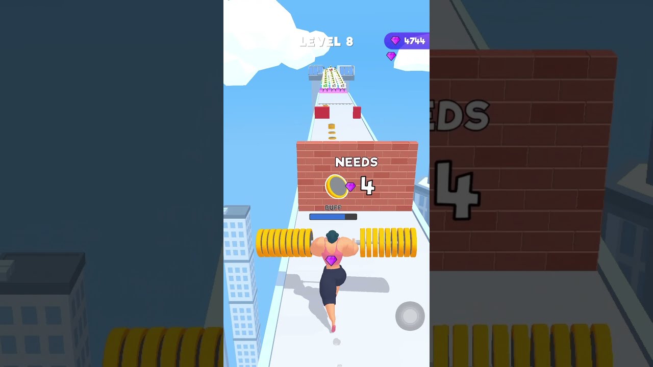 Weight Runner 3D 🌮🍒 Android Gameplay/Walkthrough