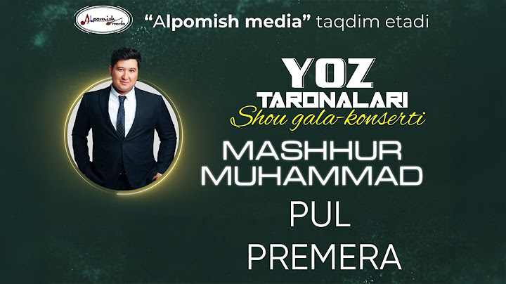 Mashhur Muhammad - Pul (Official Video)