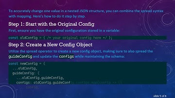 Easy Ways to Change a Value in Nested JSON Data with TypeScript