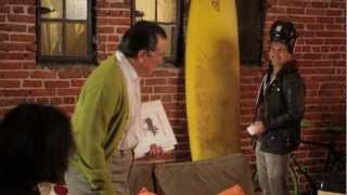 Arbor LIve S03E04 Blooper Adam Beach flubs his line