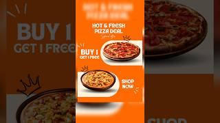 Pizza Poster Design in Canva🍕 #posterdesign #canvadesign #tutorial #graphicdesign #viral #graphic