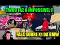 TWO9 FALA SOBRE X1 DA BMW E FAZ O IMPOSSIVEL NO 4v4 APOSTADO CONTRA HUDSON !!