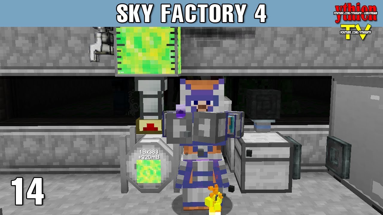 Minecraft Sky Factory 4 14 - Đại Chiến Nhền Nhện - YouTube