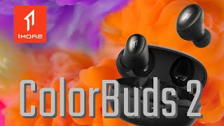 Wireless Headphones with aptX and Noise Cancelling | 1MORE ColorBuds 2 (ES602)