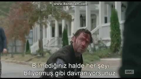 The Walking Dead RİCK VS PETE Fight Scene And End HD