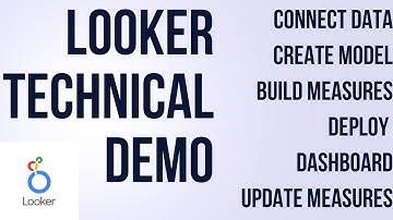 Looker Technical Demo - Connecting Data to Dashboard