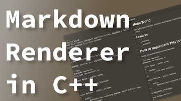 Parse and Render Markdown with C++ (fast)