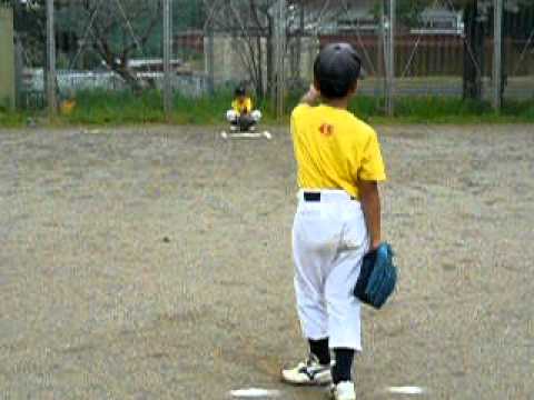 20100904_ピッチング練習（後方）しゅんご小３