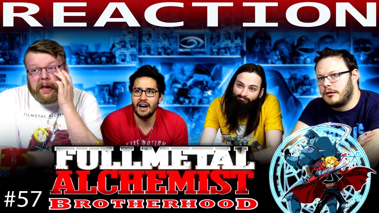 blind wave my hero academia Fullmetal Alchemist: Brotherhood Episode 57 REACTION!!