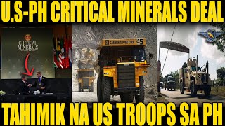 CRITICAL MINERALS DEAL AT TAHIMIK NA US TROOPS: ANO ANG TUNAY NA PLANO NG PILIPINAS AT AMERIKA?