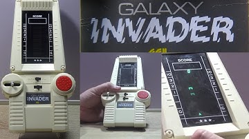 Retro Galaxy Invader Handheld Game By CGL.