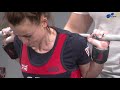 Open Women, 47 to 57 kg - European Classic Open, Jr & S-Jr Powerlifting Championships 2018