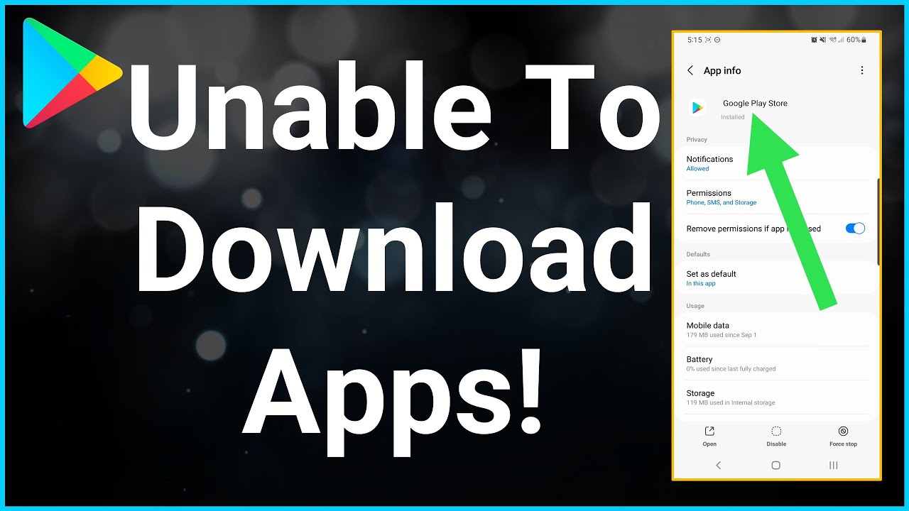 Unable to Download Apps from Play Store? Here's what you need to do!