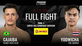 ไฟต์เต็ม Full Fight l คาใจบ้า vs. ยอดวิชา l Cajaiba vs. Yodwicha l RWS