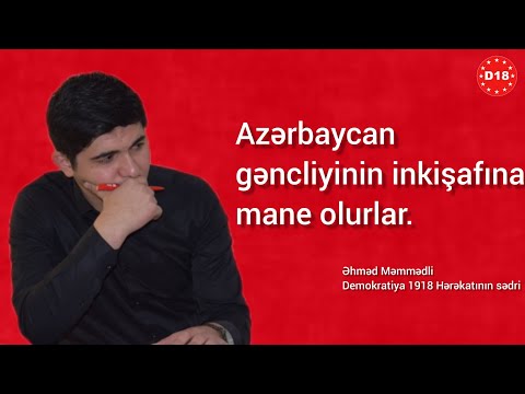 Azərbaycan gəncliyinin inkişafına mane olurlar