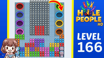 Hole People Level 166 Solution Walkthrough