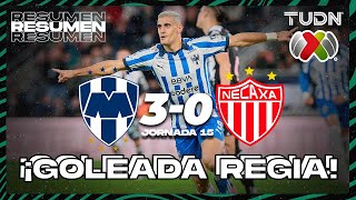 Resumen y goles | Monterrey 3-0 Necaxa | AP2023-J15 | Liga Mx | TUDN