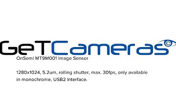 Vision Camera USB2 with OnSemi Aptina MT9M001 sensor for industrial applications