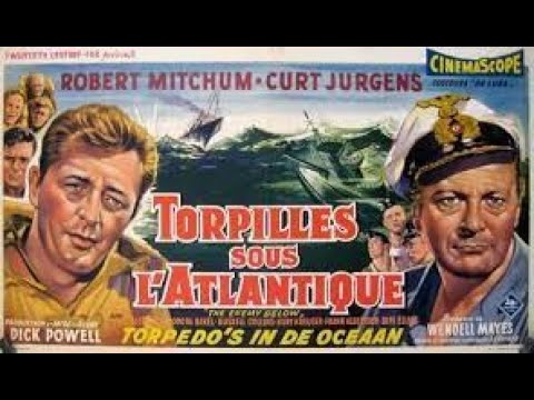 Torpilles sous l'Atlantique - film complet en français - Action,guerre- 1957