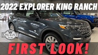 ALL NEW 2022 EXPLORER KING RANCH FIRST LOOK! Video Walkaround #TedRussellFord #FordExplorer 2023 Ford Explorer King Ranch Complete Guide