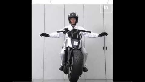 Honda Semi Autonomous Bike 2017