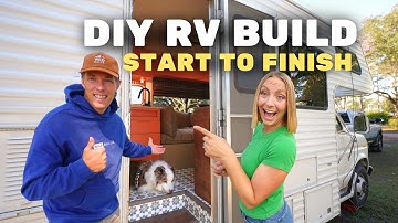 DIY Couple’s Insane RV Renovation [TIMELAPSE - Start To Finish]