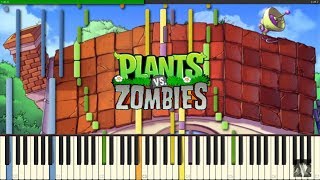 The Roof [Plants vs Zombies] - PIANO COVER [Synthesia Arr.] chords