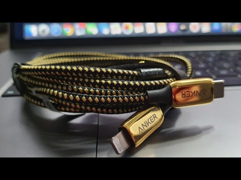 Anker 24K Gold iPhone Charging Cable  The Golden Age of Charging