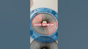 Classic Spirograph #music #drawing #spirograph