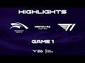 Highlights HLE vs T1 | Game 1 | Match 46 | LCK 2026