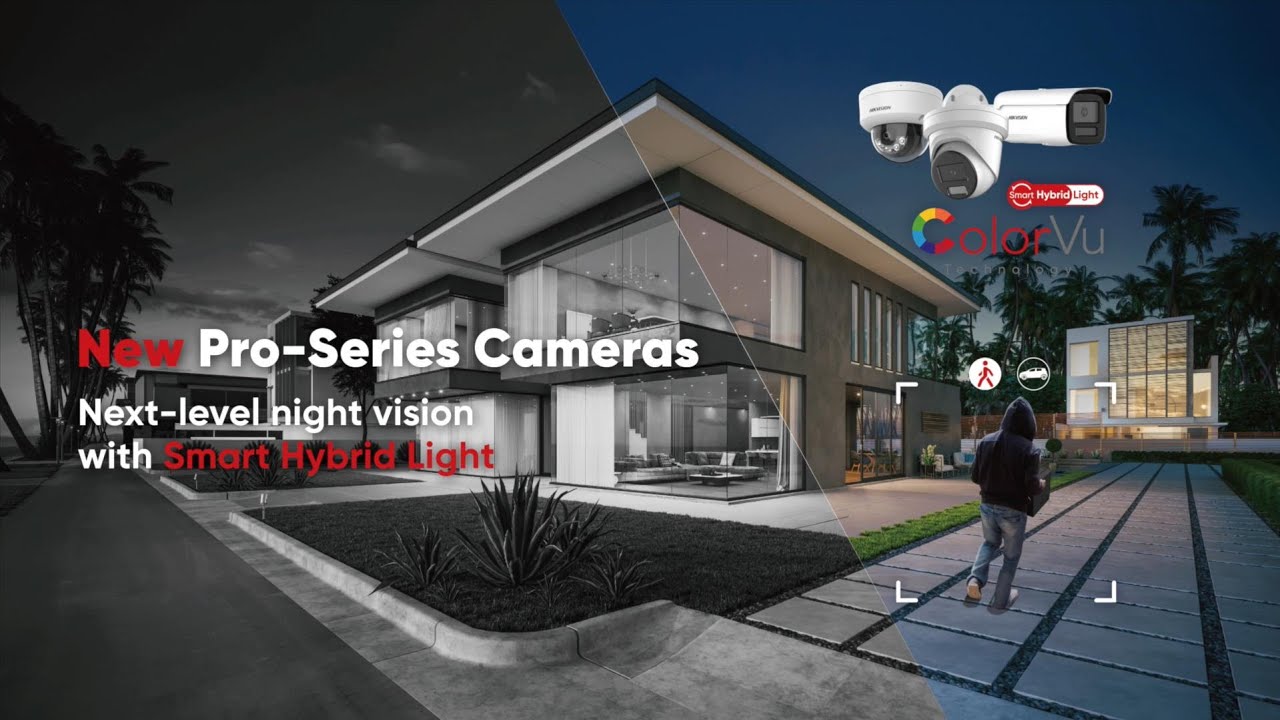 Meet the Hikvision's Smart Hybrid Light Camera with ColorVu - YouTube