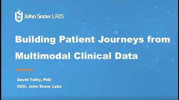 Building Patient Journeys from Multimodal Clinical Data * David Talby, PhD *John Snow Labs* May 2025