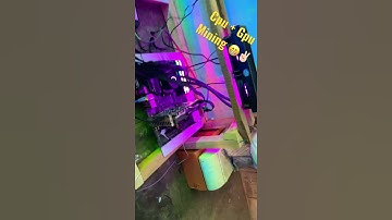 CPU + GPU MINING ⛏