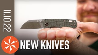 New Knives for the Week of November 10th, 2022 Just In at KnifeCenter.com