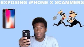 Exposing iPhone X Craigslist Scammers