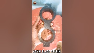 😳wonderful design 🤯40mm black😱 derlin #cncrouter