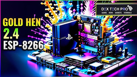 New Offline Jailbreak With Gold Hen 2.4 by ESP-8266 USB WiFi Module