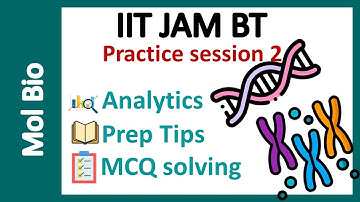 Molecular biology MCQ practice session 2 | IIT JAM MCQ practice | IIT JAM BT | CUCET | GATE LS |CSIR