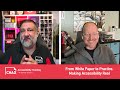 From White Paper to Practice: Making Accessibility Real