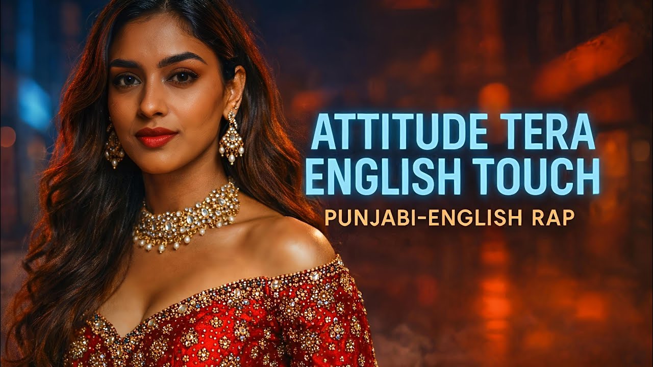 New Song - Attitude Tera English Touch 🔥 | Punjabi-English Rap | Night Club Vibes #song #punjabisong