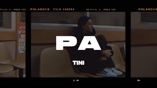 TINI - pa (Letra/Lyrics)