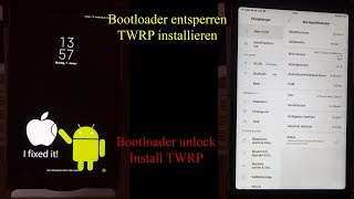 Xiaomi Mi Pad 4 bootloader unlock twrp  install global rom